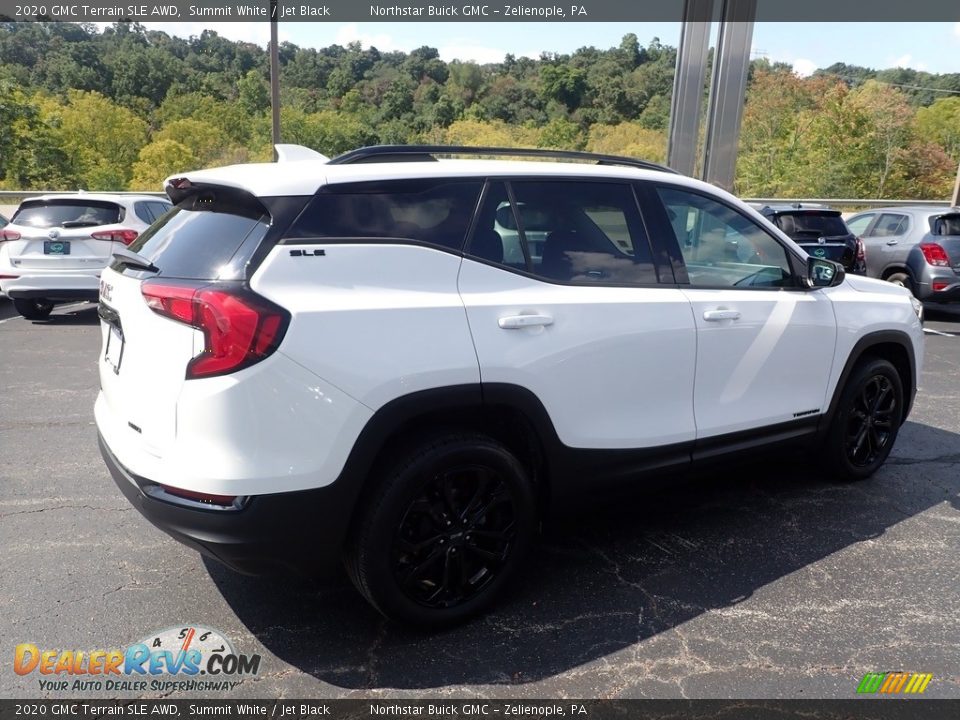 2020 GMC Terrain SLE AWD Summit White / Jet Black Photo #7