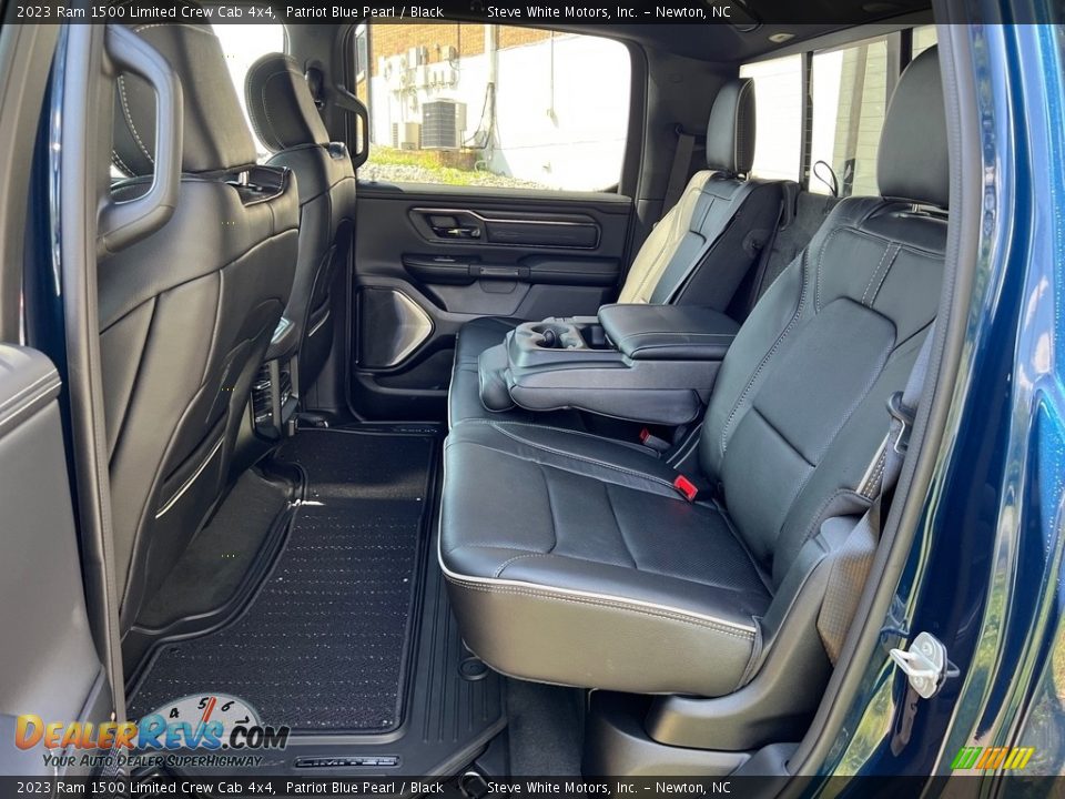 Rear Seat of 2023 Ram 1500 Limited Crew Cab 4x4 Photo #15