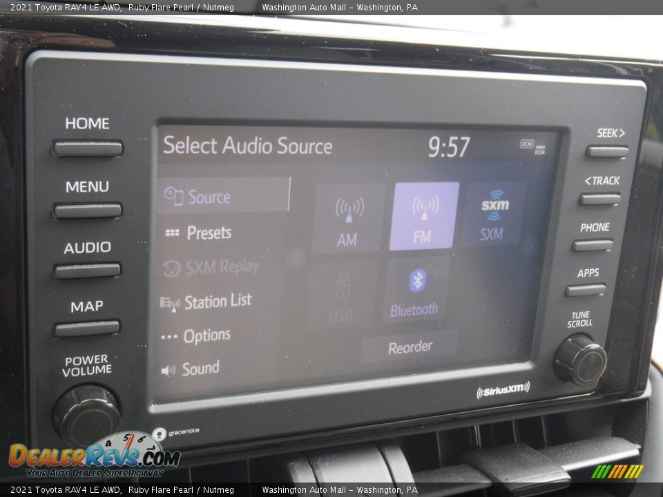 2021 Toyota RAV4 LE AWD Ruby Flare Pearl / Nutmeg Photo #4