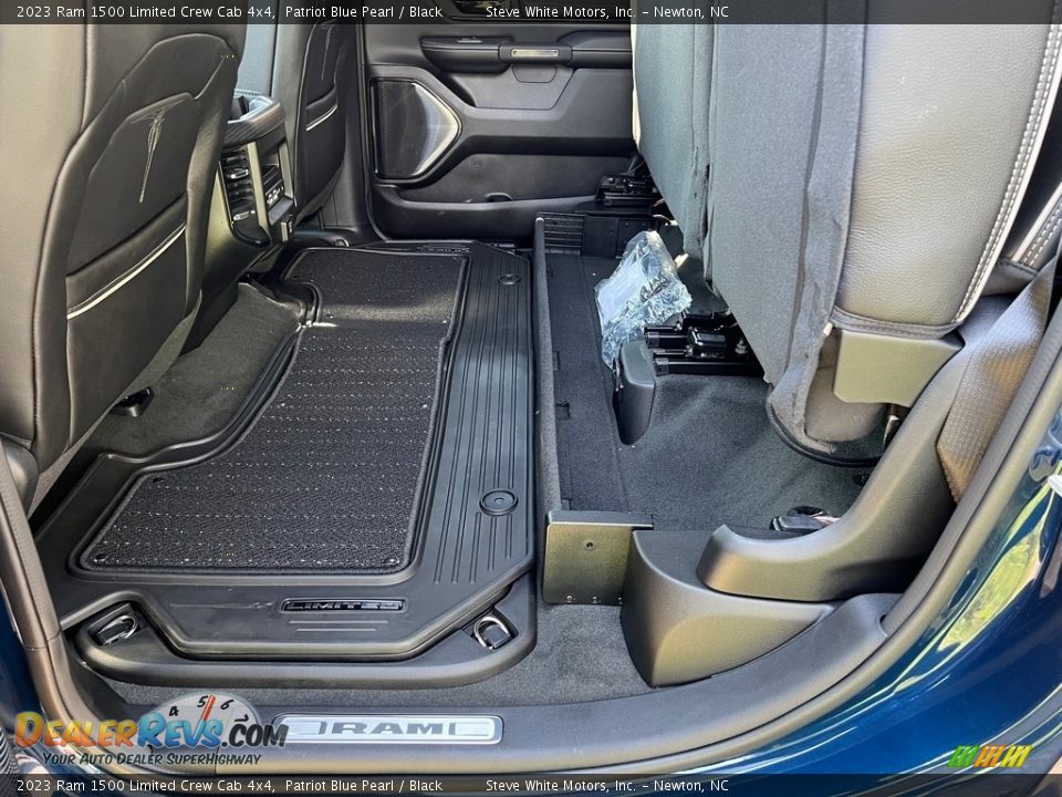 Rear Seat of 2023 Ram 1500 Limited Crew Cab 4x4 Photo #16