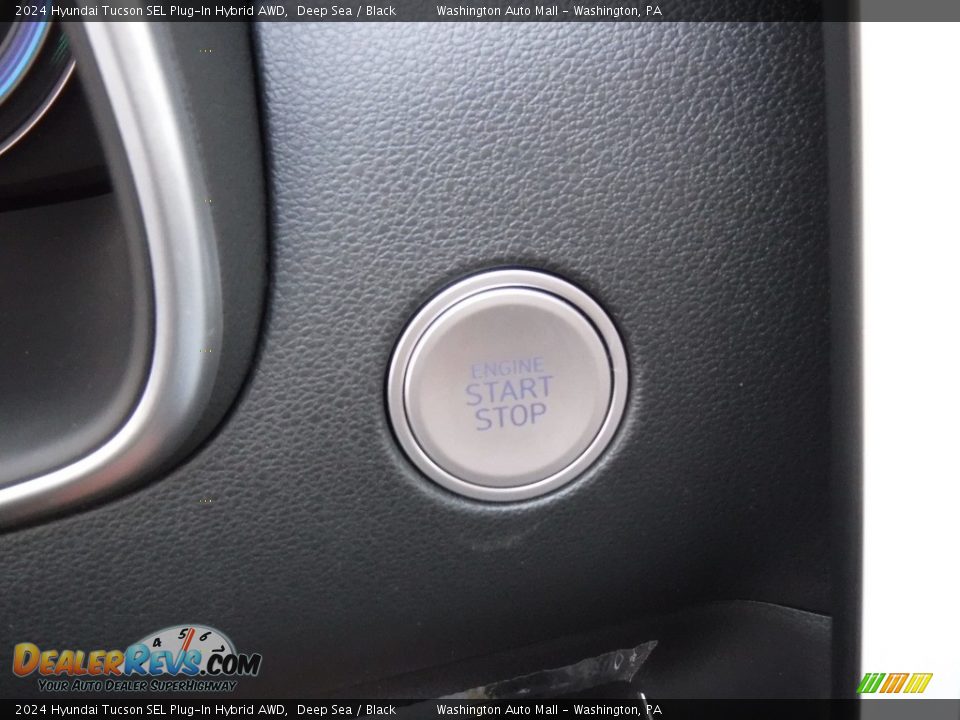 2024 Hyundai Tucson SEL Plug-In Hybrid AWD Deep Sea / Black Photo #16