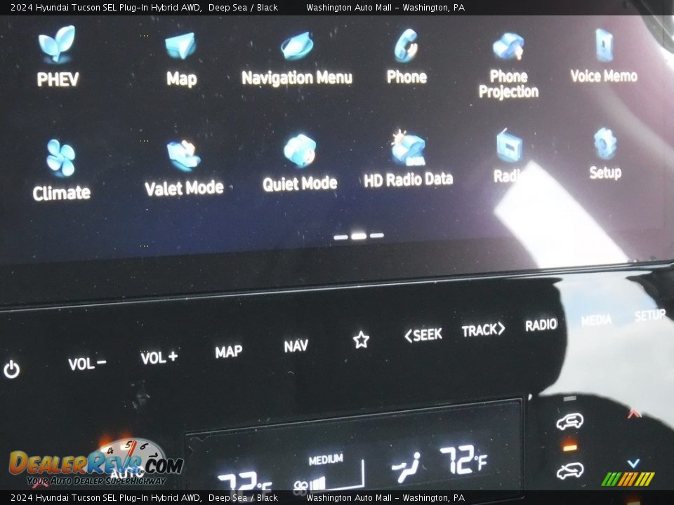 2024 Hyundai Tucson SEL Plug-In Hybrid AWD Deep Sea / Black Photo #19