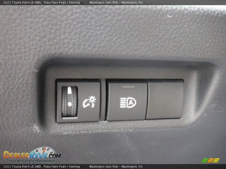 2021 Toyota RAV4 LE AWD Ruby Flare Pearl / Nutmeg Photo #9