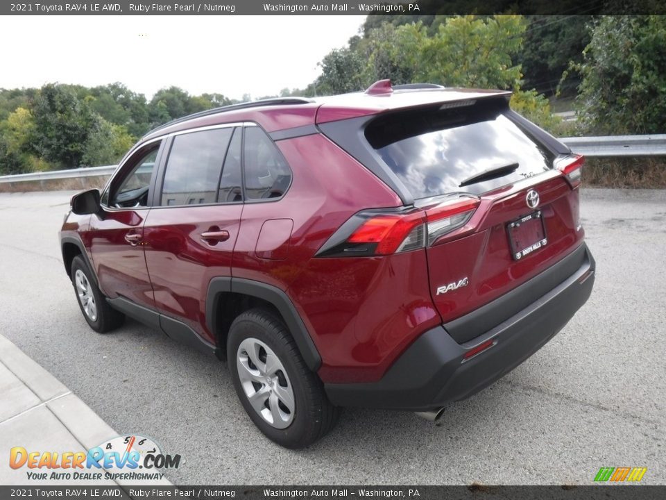 Ruby Flare Pearl 2021 Toyota RAV4 LE AWD Photo #14