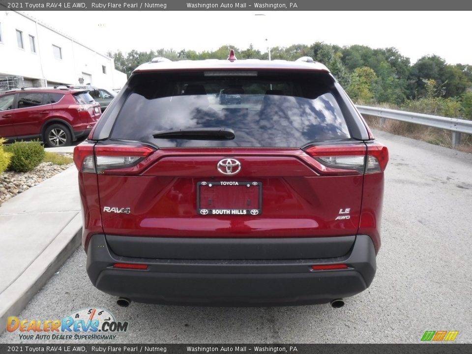 Ruby Flare Pearl 2021 Toyota RAV4 LE AWD Photo #15