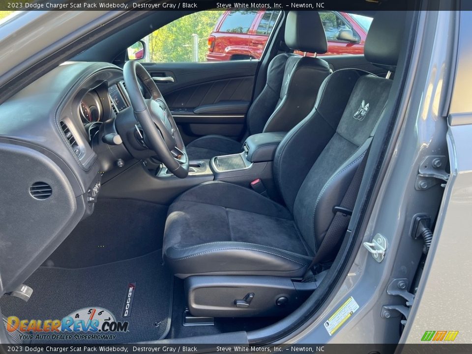 Front Seat of 2023 Dodge Charger Scat Pack Widebody Photo #12