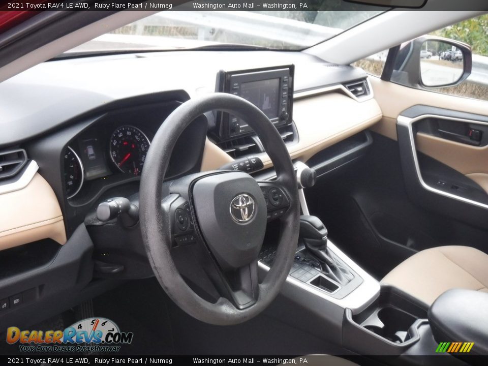 Dashboard of 2021 Toyota RAV4 LE AWD Photo #19