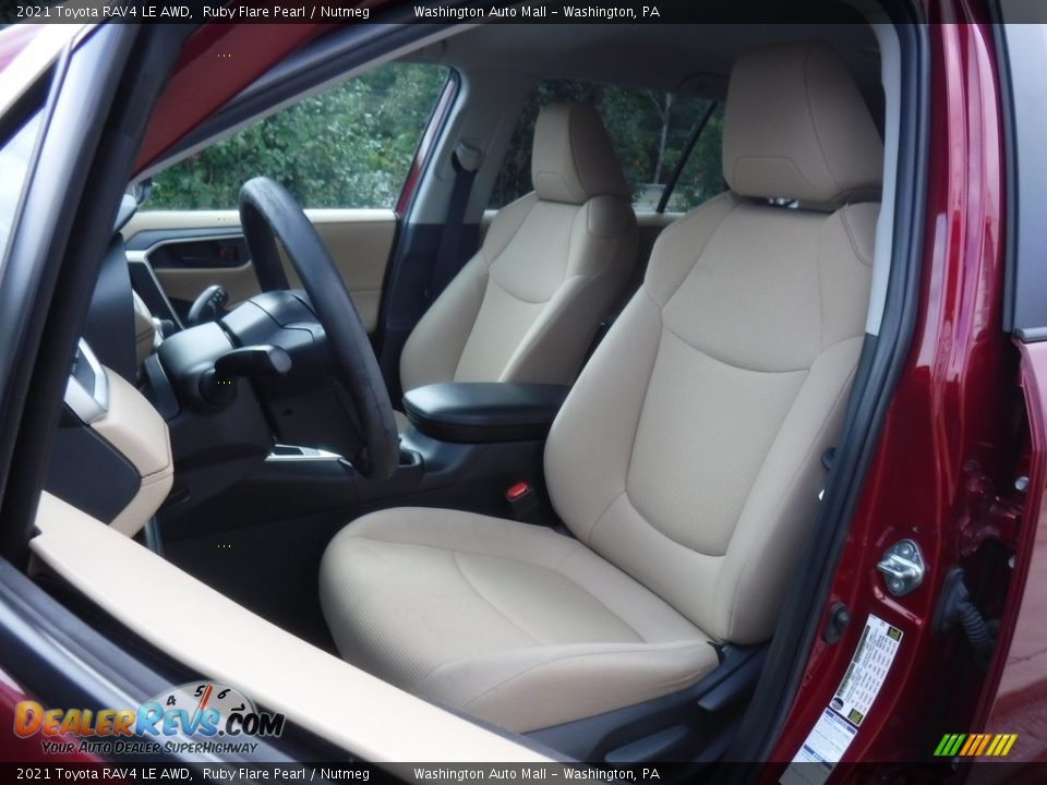 Front Seat of 2021 Toyota RAV4 LE AWD Photo #20