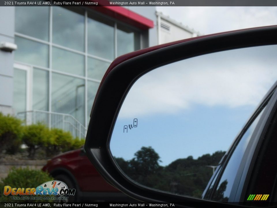 2021 Toyota RAV4 LE AWD Ruby Flare Pearl / Nutmeg Photo #25