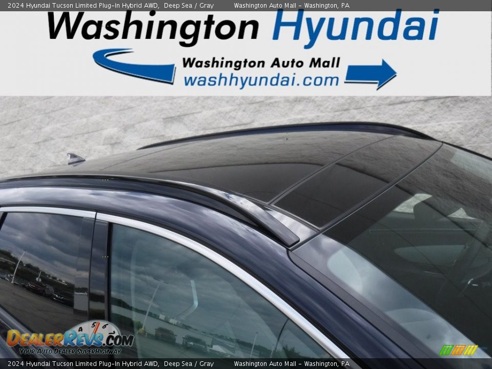 2024 Hyundai Tucson Limited Plug-In Hybrid AWD Deep Sea / Gray Photo #3