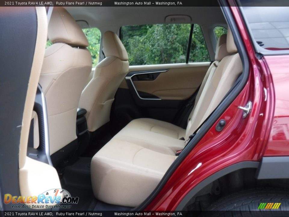 2021 Toyota RAV4 LE AWD Ruby Flare Pearl / Nutmeg Photo #27