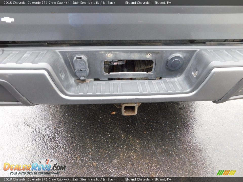 2018 Chevrolet Colorado Z71 Crew Cab 4x4 Satin Steel Metallic / Jet Black Photo #15