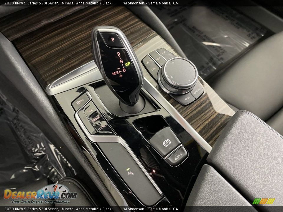 2020 BMW 5 Series 530i Sedan Mineral White Metallic / Black Photo #26