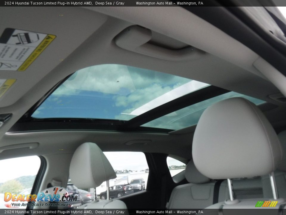 Sunroof of 2024 Hyundai Tucson Limited Plug-In Hybrid AWD Photo #9