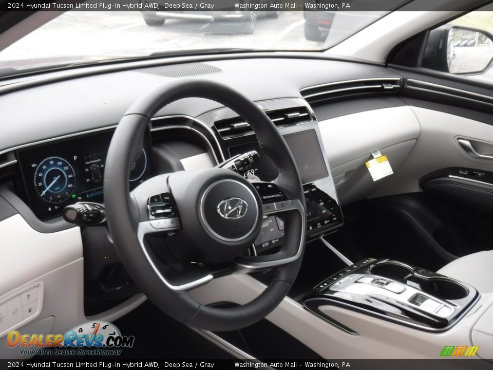 Dashboard of 2024 Hyundai Tucson Limited Plug-In Hybrid AWD Photo #10