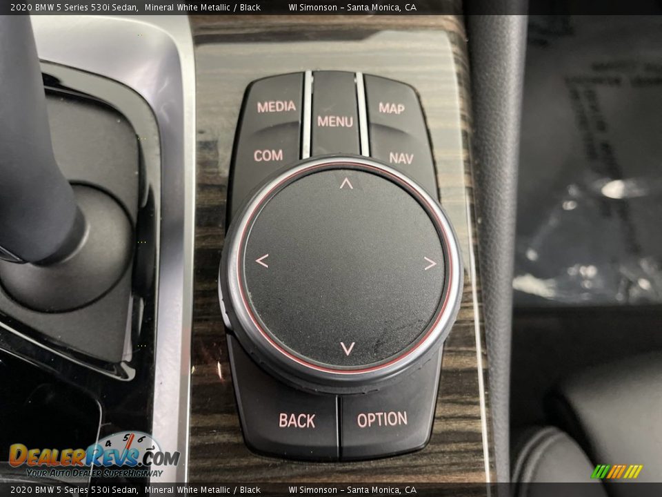 2020 BMW 5 Series 530i Sedan Mineral White Metallic / Black Photo #29