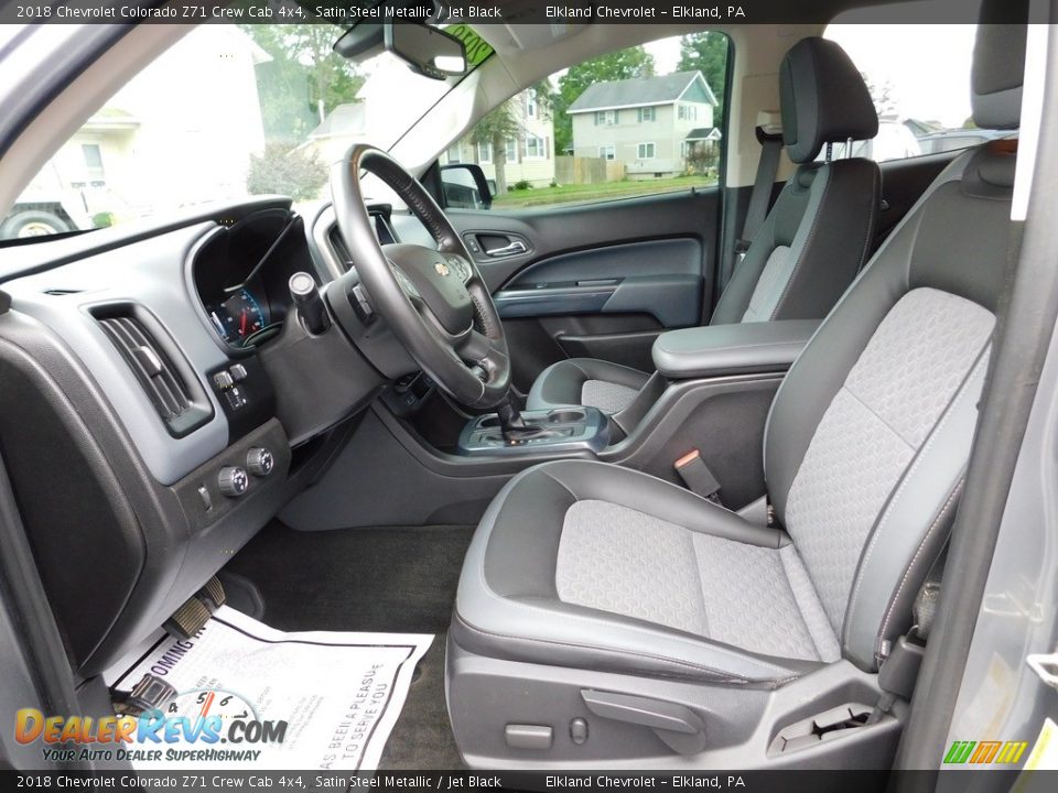 Front Seat of 2018 Chevrolet Colorado Z71 Crew Cab 4x4 Photo #21