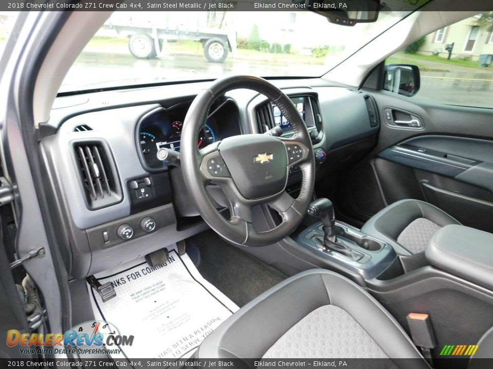 Front Seat of 2018 Chevrolet Colorado Z71 Crew Cab 4x4 Photo #22