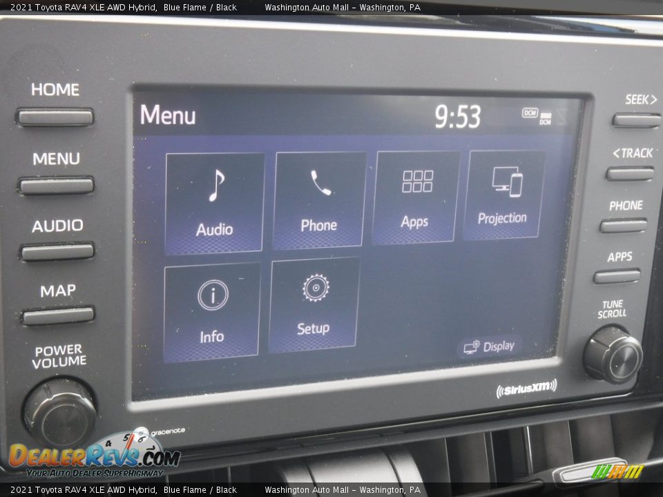 Controls of 2021 Toyota RAV4 XLE AWD Hybrid Photo #6