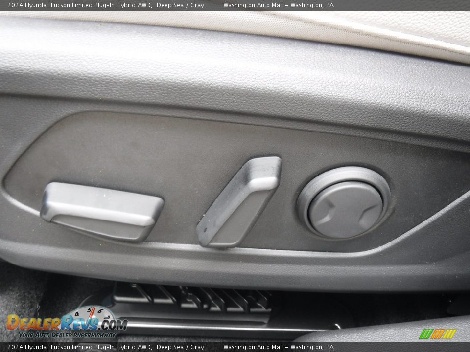 2024 Hyundai Tucson Limited Plug-In Hybrid AWD Deep Sea / Gray Photo #16