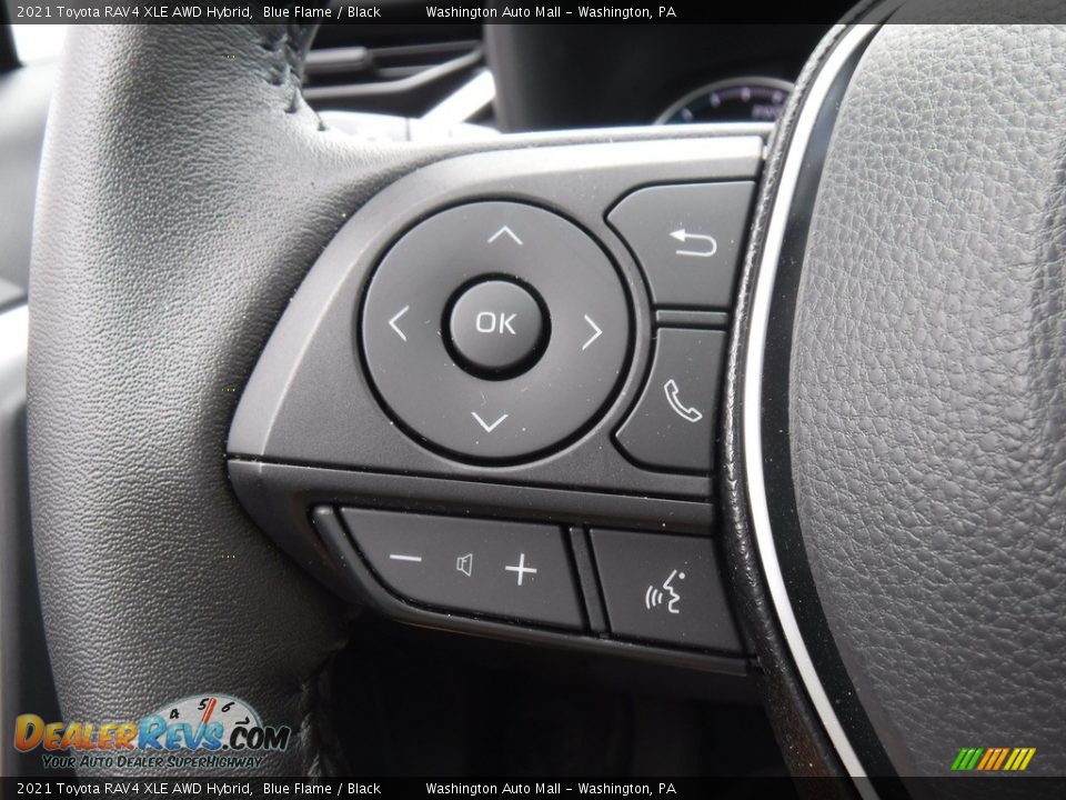 2021 Toyota RAV4 XLE AWD Hybrid Steering Wheel Photo #10