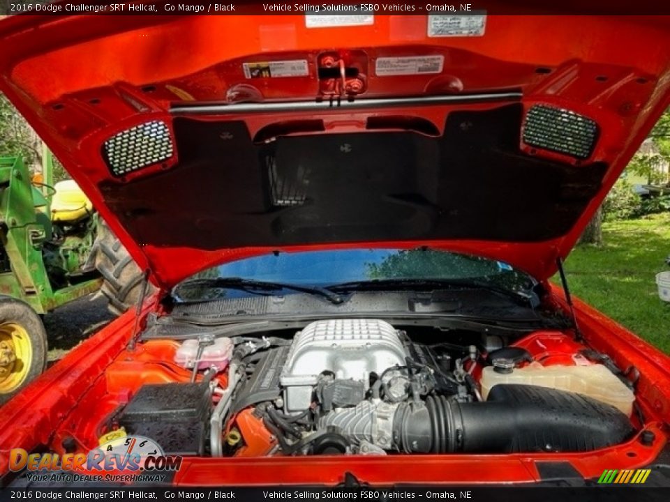 2016 Dodge Challenger SRT Hellcat 6.2 Liter SRT Hellcat HEMI Supercharged OHV 16-Valve VVT V8 Engine Photo #11
