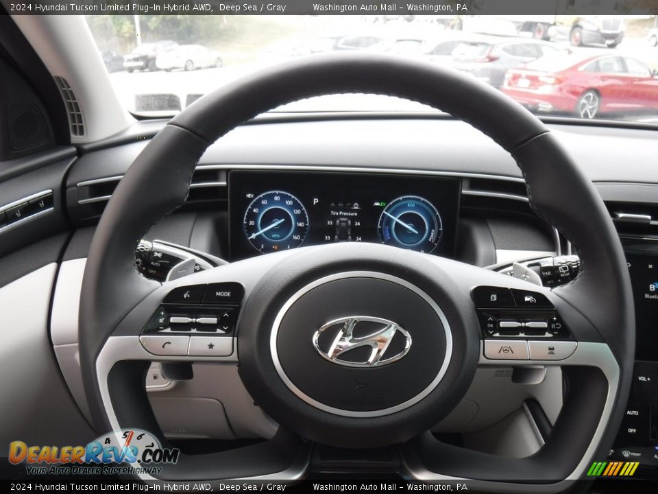 2024 Hyundai Tucson Limited Plug-In Hybrid AWD Steering Wheel Photo #25