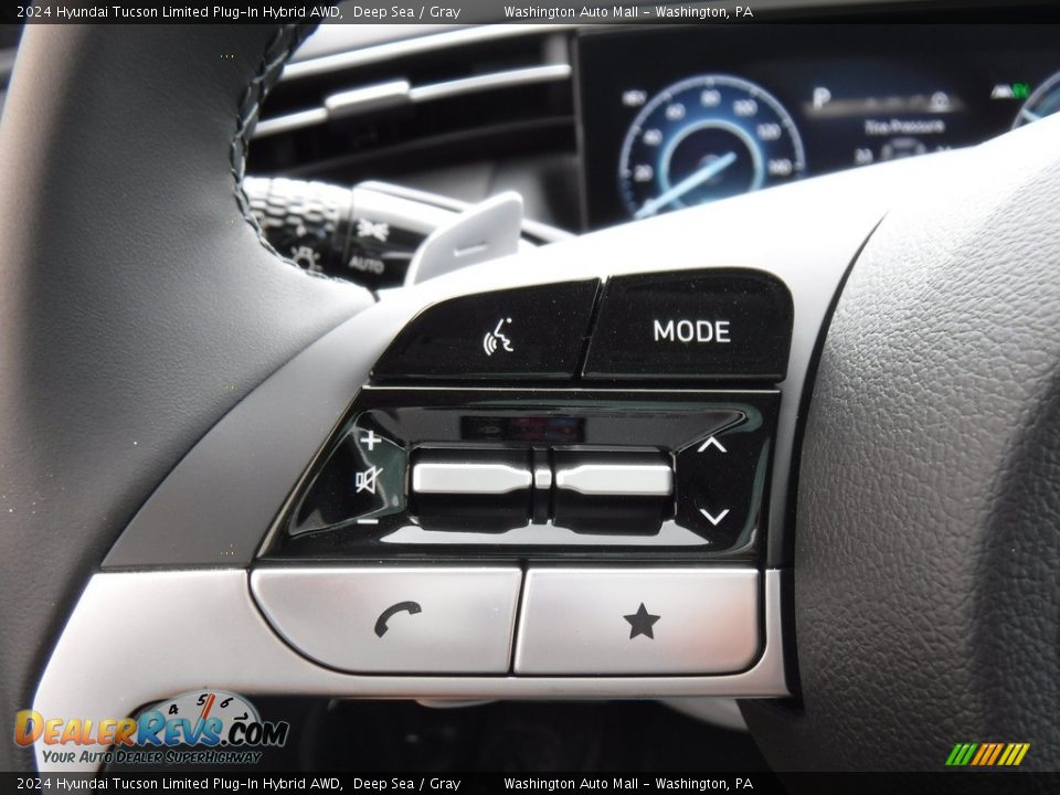 2024 Hyundai Tucson Limited Plug-In Hybrid AWD Steering Wheel Photo #26