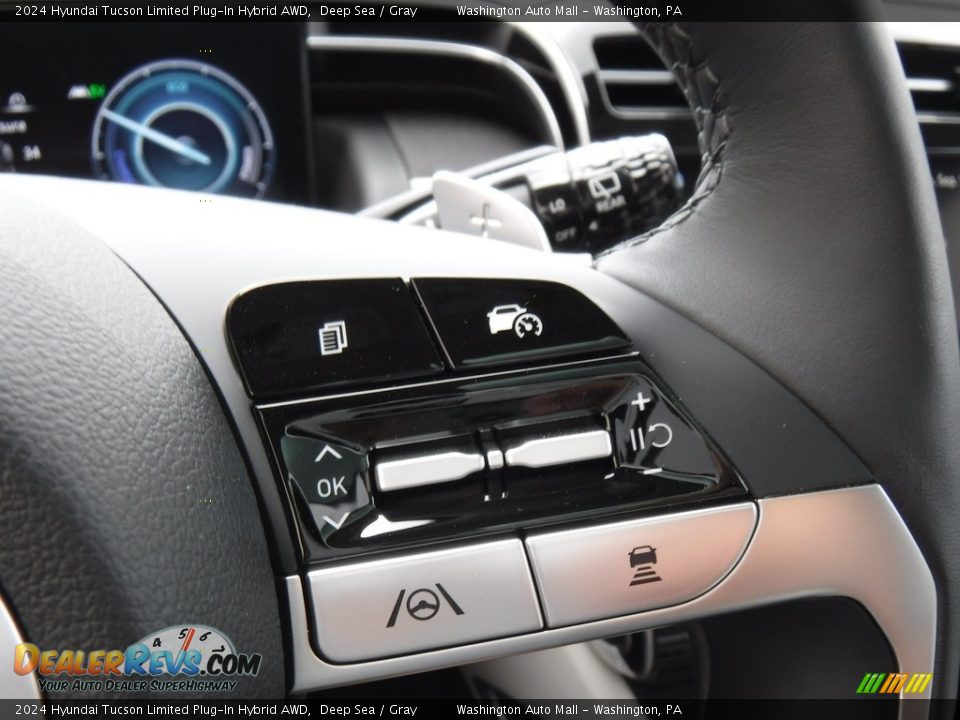 2024 Hyundai Tucson Limited Plug-In Hybrid AWD Steering Wheel Photo #27