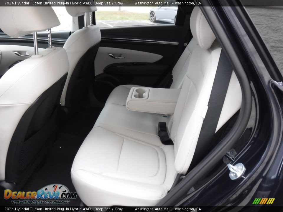 Rear Seat of 2024 Hyundai Tucson Limited Plug-In Hybrid AWD Photo #29