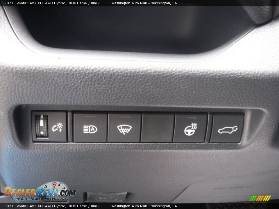 Controls of 2021 Toyota RAV4 XLE AWD Hybrid Photo #22
