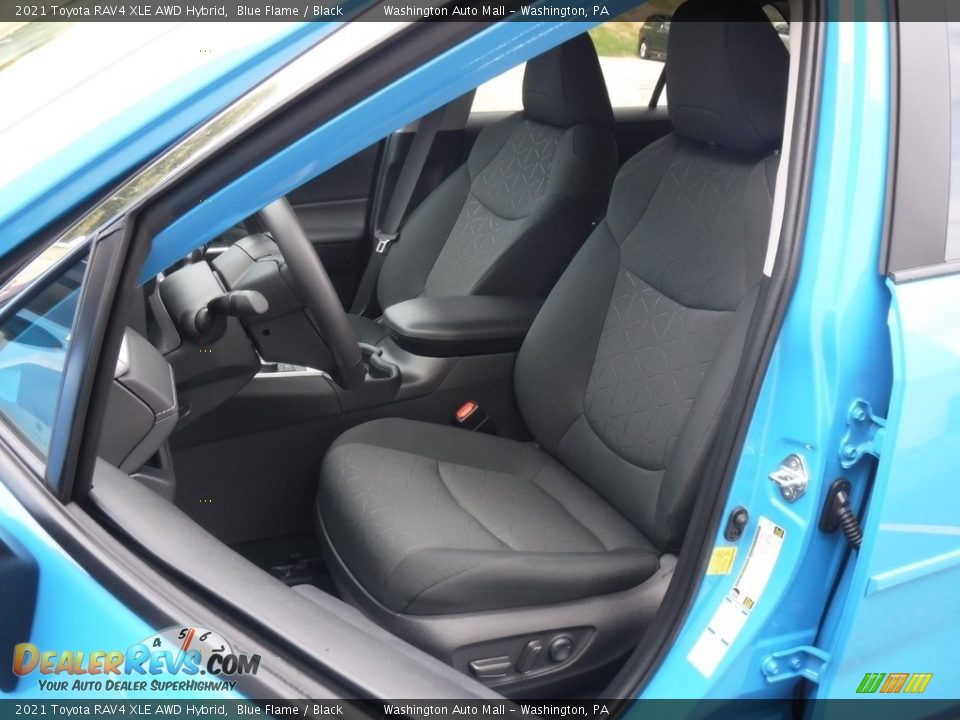 Front Seat of 2021 Toyota RAV4 XLE AWD Hybrid Photo #23