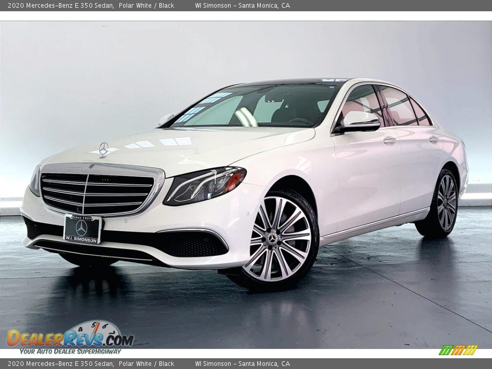 2020 Mercedes-Benz E 350 Sedan Polar White / Black Photo #12