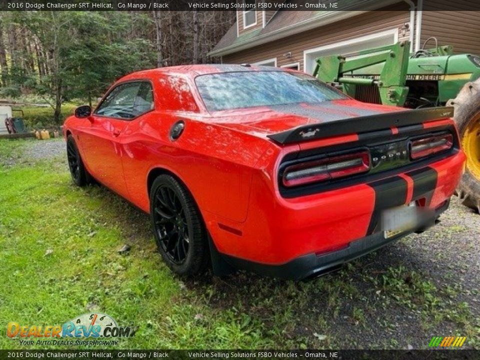 2016 Dodge Challenger SRT Hellcat Go Mango / Black Photo #22