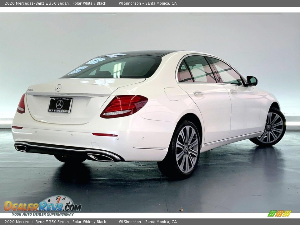 2020 Mercedes-Benz E 350 Sedan Polar White / Black Photo #13