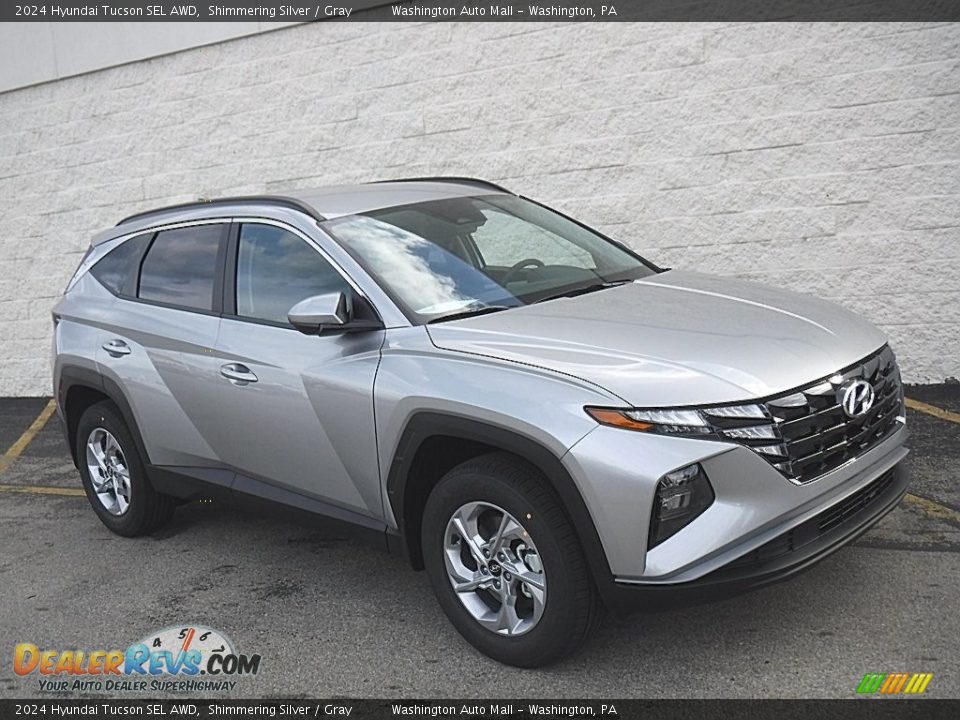2024 Hyundai Tucson SEL AWD Shimmering Silver / Gray Photo #1
