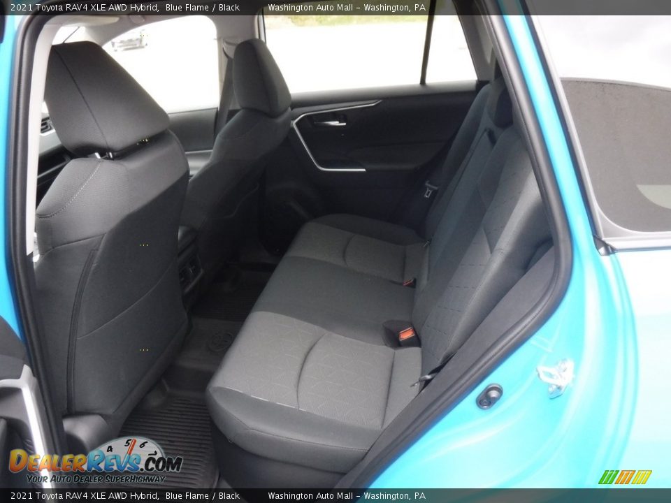 Rear Seat of 2021 Toyota RAV4 XLE AWD Hybrid Photo #31