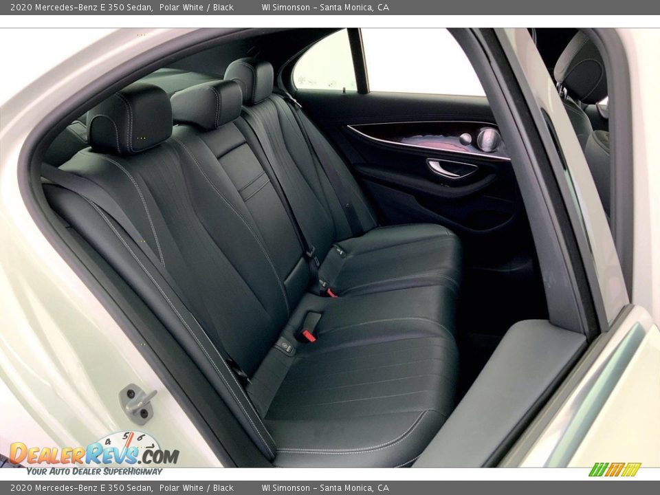 Rear Seat of 2020 Mercedes-Benz E 350 Sedan Photo #19