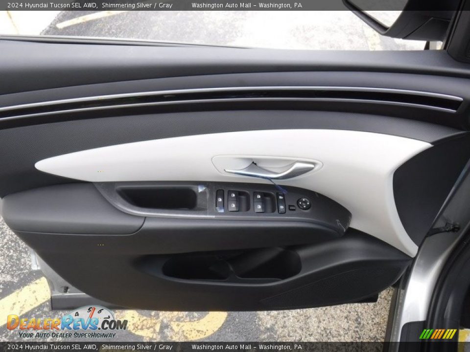 2024 Hyundai Tucson SEL AWD Shimmering Silver / Gray Photo #8