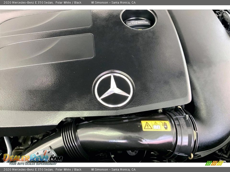 2020 Mercedes-Benz E 350 Sedan Polar White / Black Photo #32