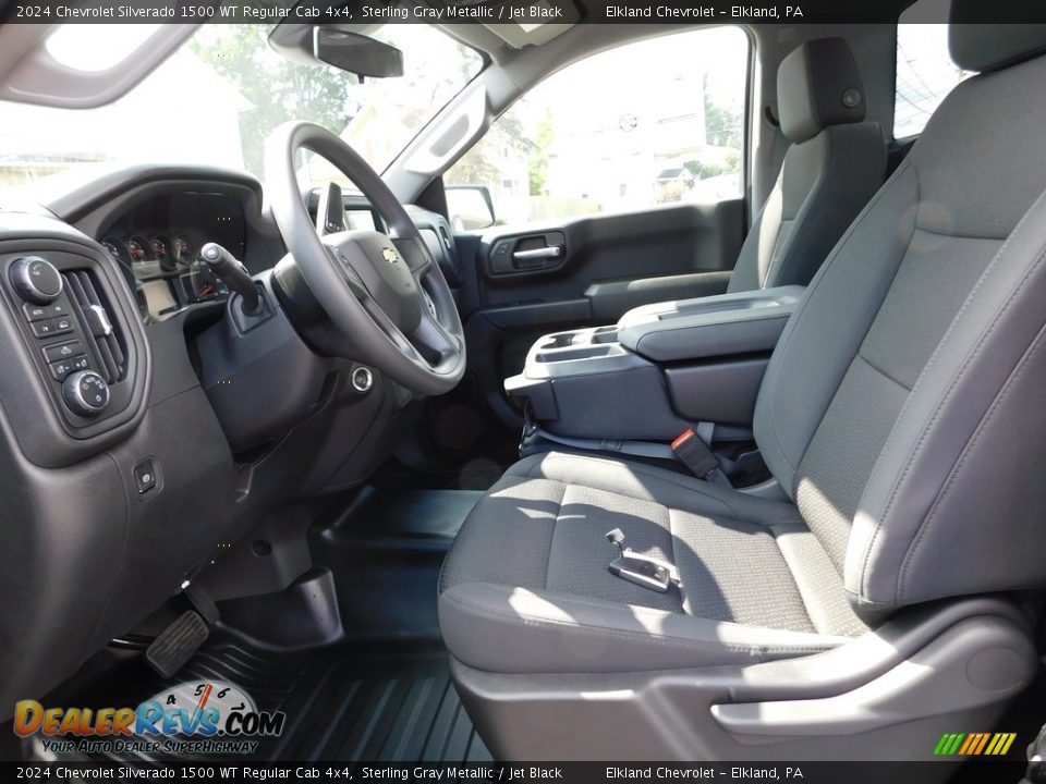 Front Seat of 2024 Chevrolet Silverado 1500 WT Regular Cab 4x4 Photo #17