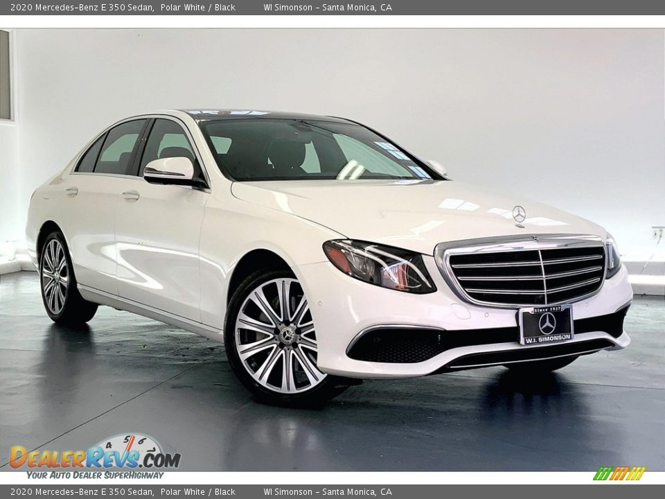 2020 Mercedes-Benz E 350 Sedan Polar White / Black Photo #34