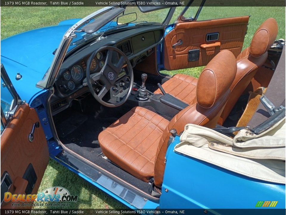 Saddle Interior - 1979 MG MGB Roadster Photo #3