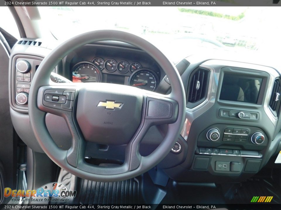 Controls of 2024 Chevrolet Silverado 1500 WT Regular Cab 4x4 Photo #21