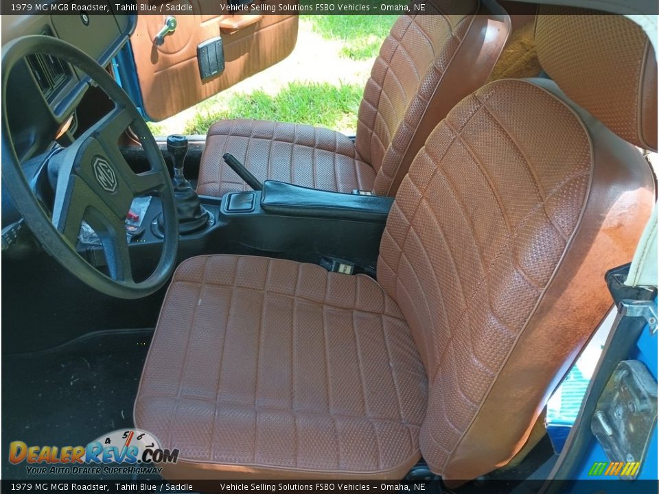 Front Seat of 1979 MG MGB Roadster Photo #5