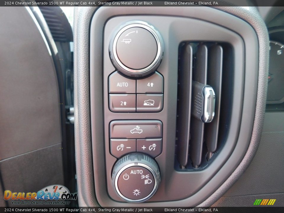 Controls of 2024 Chevrolet Silverado 1500 WT Regular Cab 4x4 Photo #24