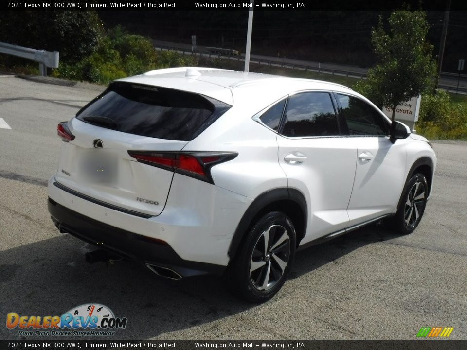 Eminent White Pearl 2021 Lexus NX 300 AWD Photo #18