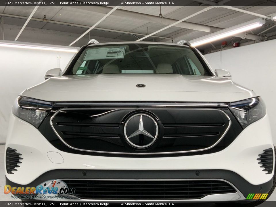 2023 Mercedes-Benz EQB 250 Polar White / Macchiato Beige Photo #8