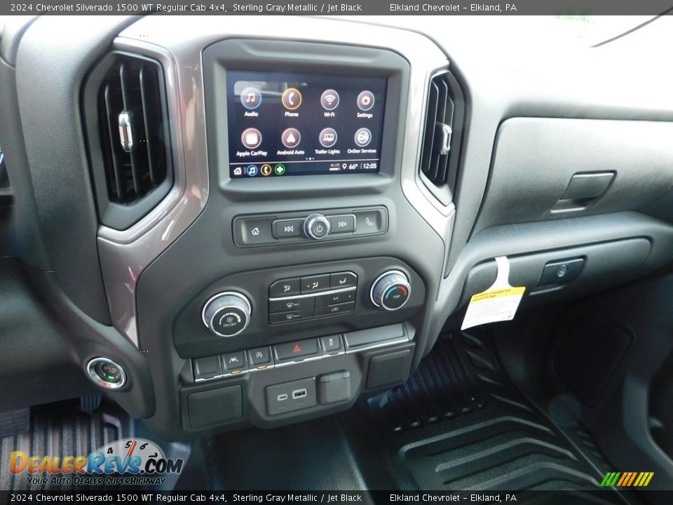 Controls of 2024 Chevrolet Silverado 1500 WT Regular Cab 4x4 Photo #26