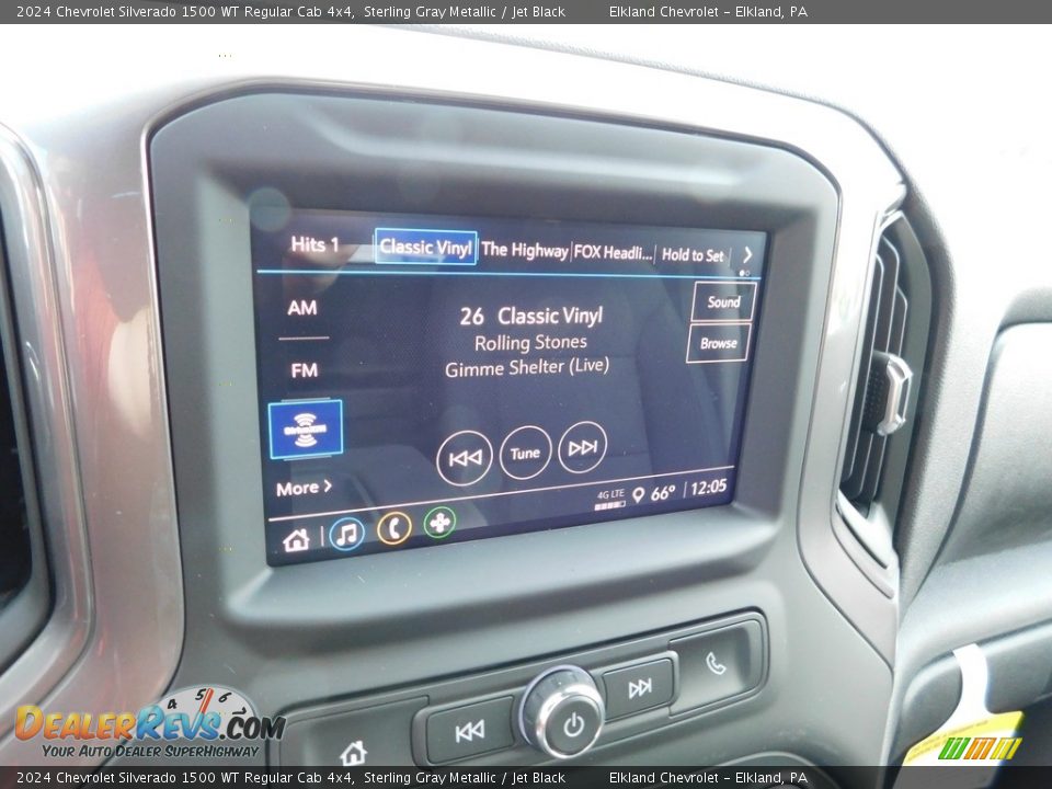 Controls of 2024 Chevrolet Silverado 1500 WT Regular Cab 4x4 Photo #28